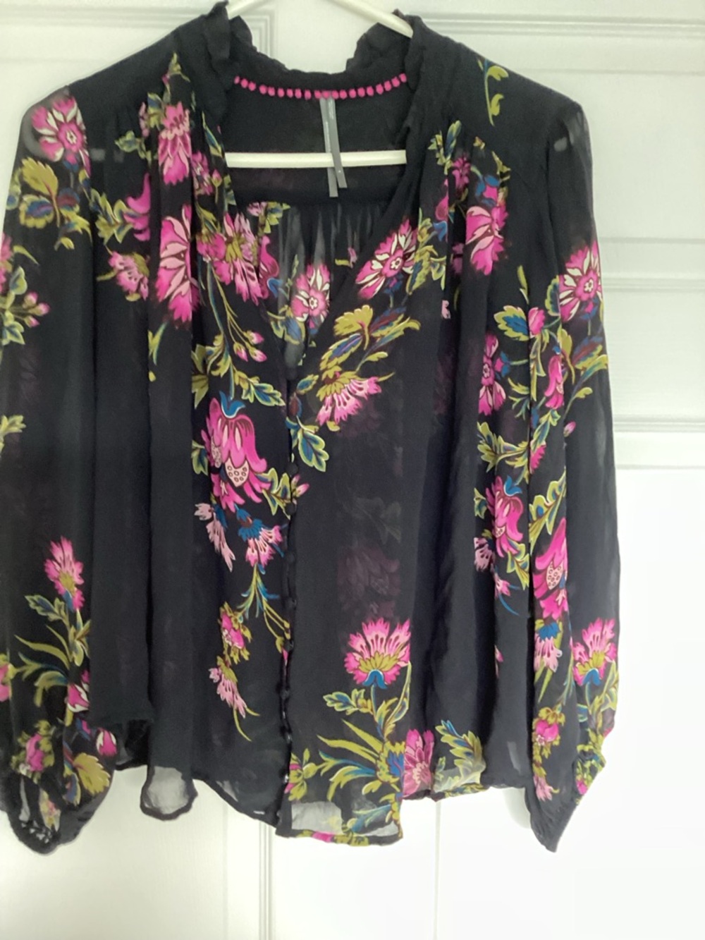 Anthropologie blouse, size large